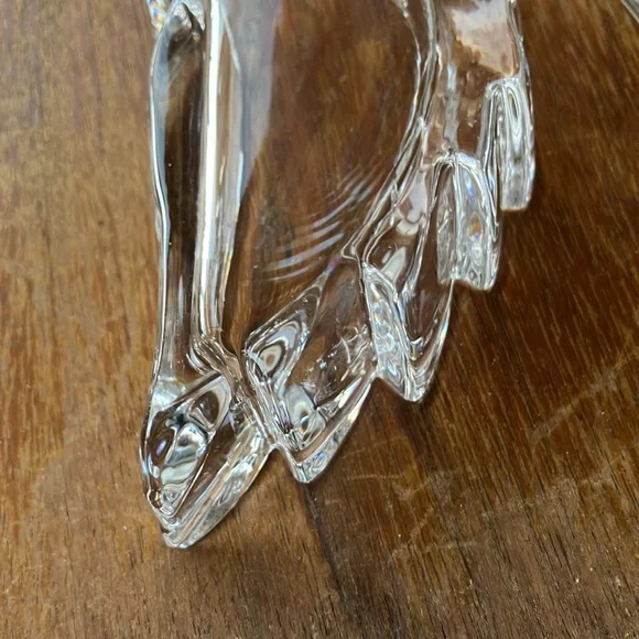 VIN Mikasa Made in Germany Crystal Swan Trinket Box 5.5x2" - Picture 7 of 13